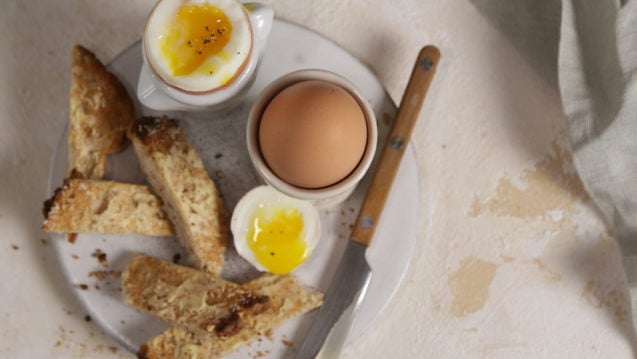 Soft-Boiled Egg with Toast Soldiers