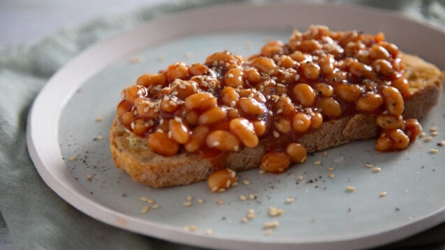 Boosted Beans on Toast